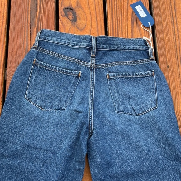 NWT Daily Blue Denim By AG Mid Wash Wide Barrel Jeans Size 24 - Picture 11 of 13